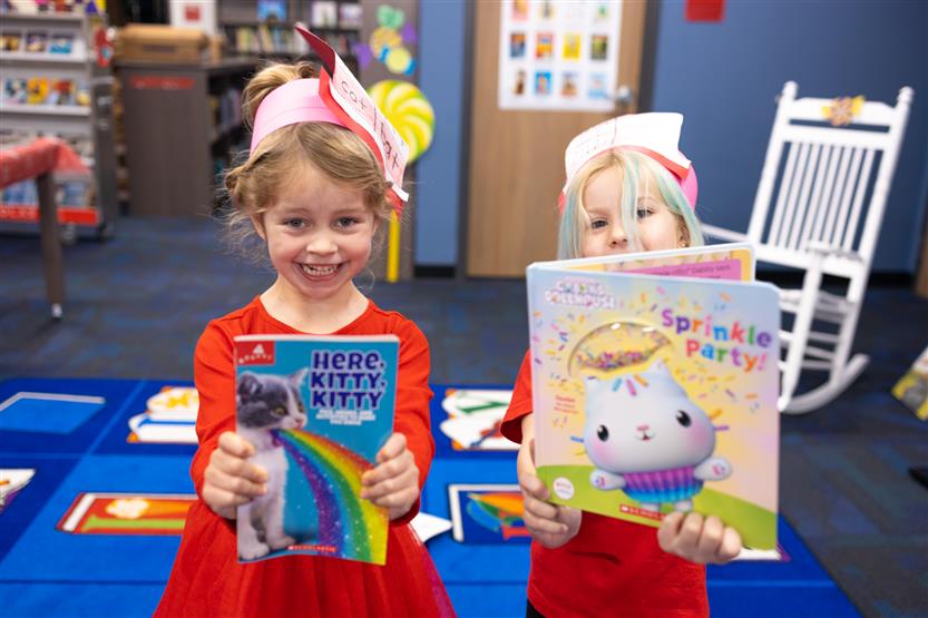 Students celebrate reading during Read Across America Week